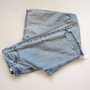 Divided By H&M Jeans High Rise Destroyed Ripped Women’s 8 Denim